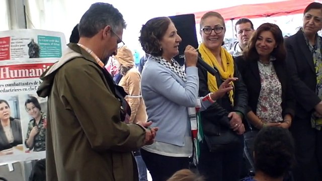 Fadwa Khader-Fête de l'Humanité 2015