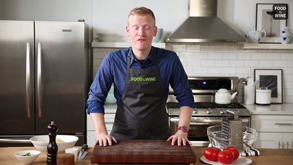 This Guy Rubs A Raw Tomato On Cheese Grater. The Reason? Brilliant!