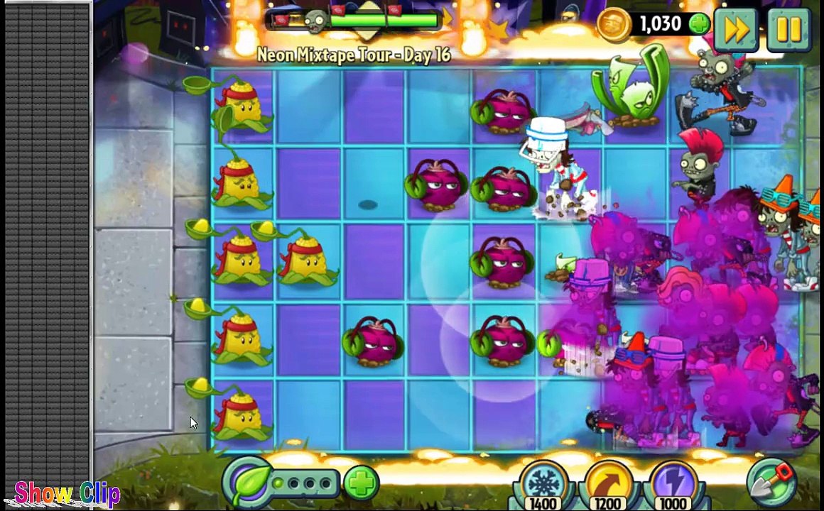 Plants Vs Zombies 2 Neon Mixtape Tour 16