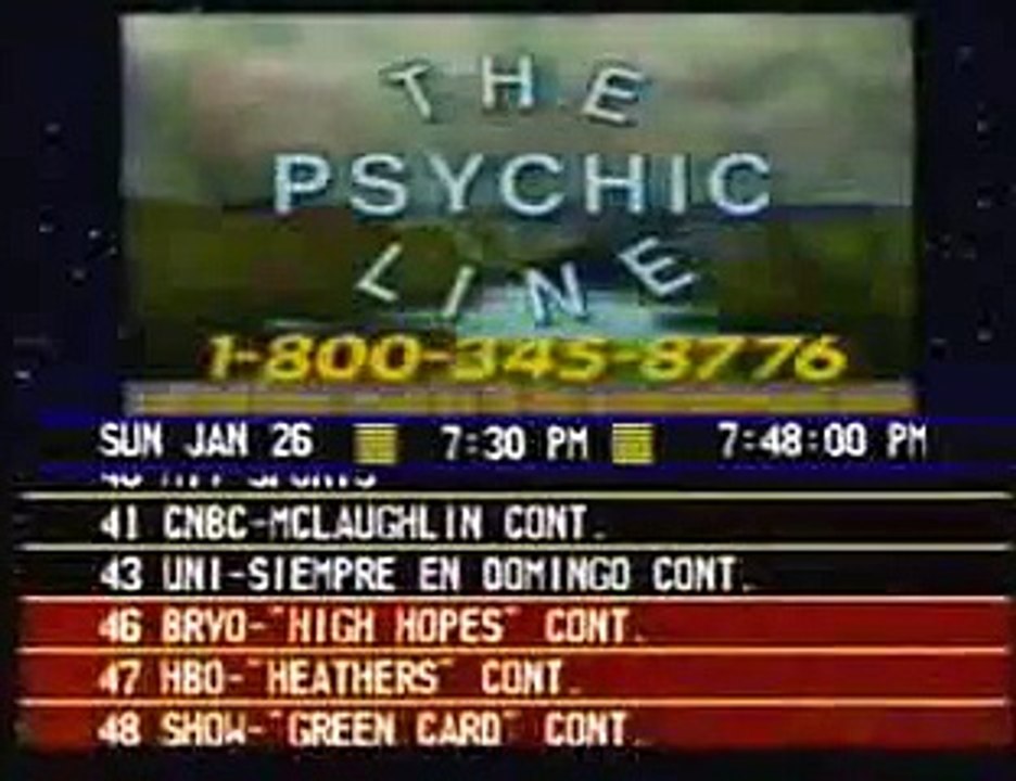 Continental Cablevision Prevue Guide (1992) video Dailymotion