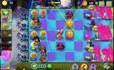 Plants vs Zombies 2 Neon Mixtape Tour 7
