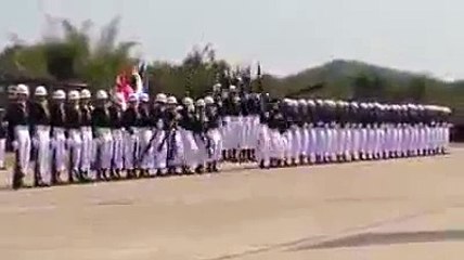 Amazing Thailand's military parade