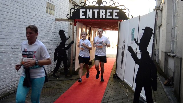 Le DH Urban Trail en visite à Tournai