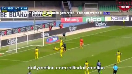 1st Half All Goal HD - Chievo 0-1 Inter Milan - Serie A - 20.09.2015