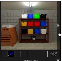 Escape from the Strange PE Storeroom walkthrough