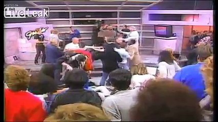 Geraldo Skinhead Brawl