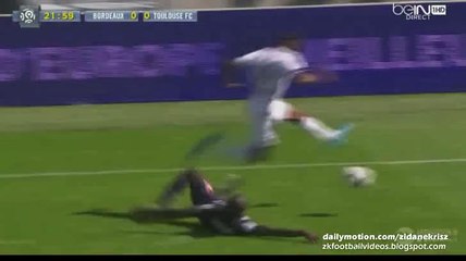 1-1 Adrien Regattin Amazing Goal | Bordeaux v. Toulouse 20.09.2015 HD