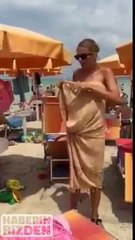 This girl has amazing tricks of this cloth...