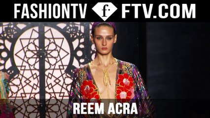 Reem Acra Spring/Summer 2016 Runway Show | New York Fashion Week NYFW | FTV.com