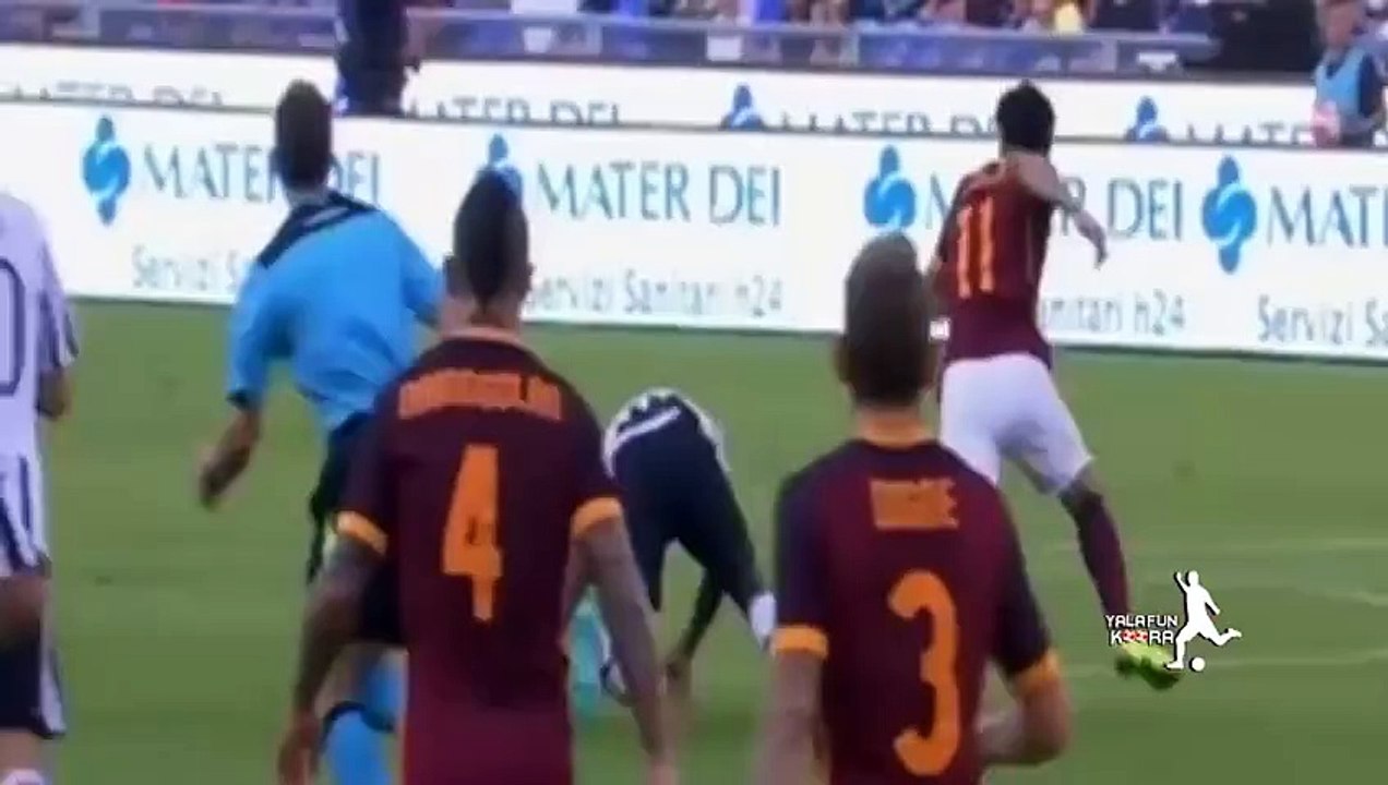 ‫ملخص لمسات محمد صلاح ضد يوفنتوس