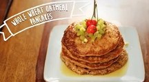 Egg less Wholewheat Oatmeal Pancakes Recipe | Kiddie's Corner With Anushruti