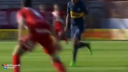 Carlos Tevez  Goal - Argentinos Jrs 0 Vs 1 Boca Juniors