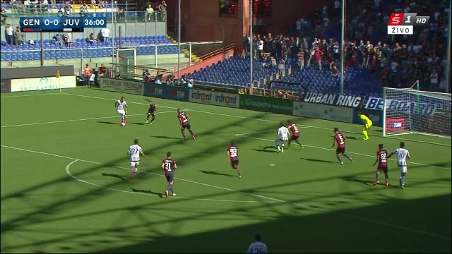 Eugenio Lamanna 0:1 Own Goal | Genoa - Juventus 20.09.2015 HD
