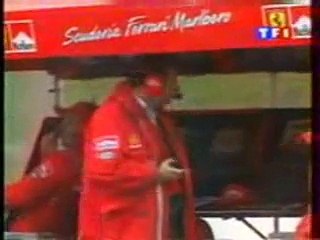 Schumacher règle ses comptes à Coulthard