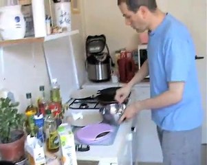 4 crêpes sans gluten en 9 minutes