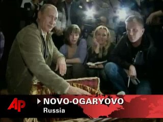 Poutine caresse sa tigresse
