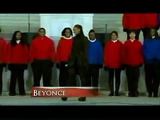 Toutes les stars au concert du discours d'Obama derrière Beyoncé