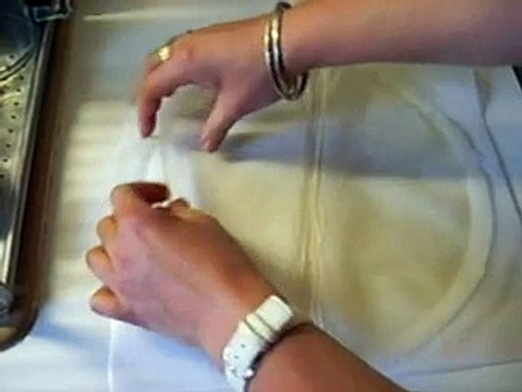 Comment plier les feuilles de brick ?