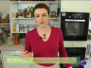 Bricks de légumes à la fêta et au garam massala