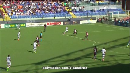Eugenio Lamanna 0:1 Own Goal HD | Genoa v. Juventus 20.09.2015 HD