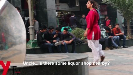 INDIAN GIRL ASKING FOR ALCOHOL - FUNNIEST REACTIONS EVER!