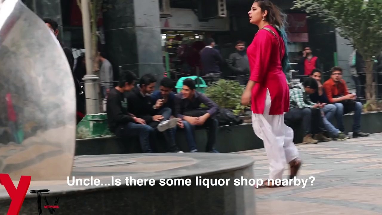 INDIAN GIRL ASKING FOR ALCOHOL - FUNNIEST REACTIONS EVER!