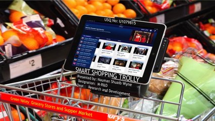 NS Wyne SMART SHOPPING TROLLEY