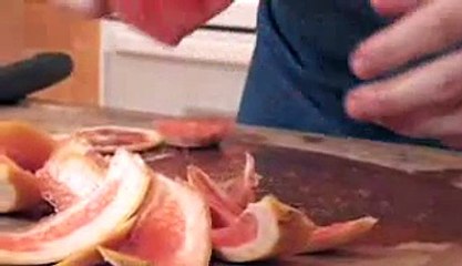 Entrée gourmande : suprême d’agrumes