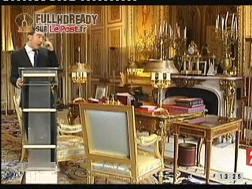 Les voeux de Nicolas Sarkozy par Gérald Dahan