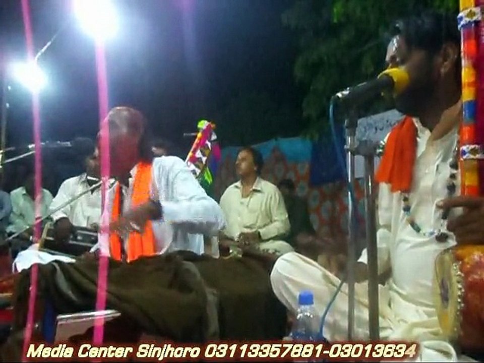 Sinjhoro : Jamal Uddin Faqeer Sings In Sufi Mehfil At Sinjhoro On 14th August 2015