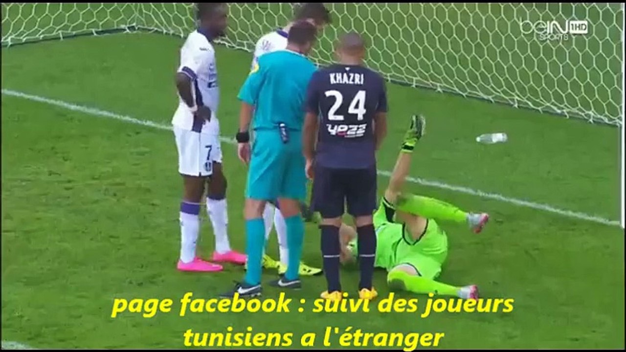 passe décisive de khazri vs Toulouse