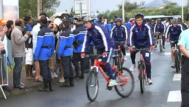 Nicolas Anelka chute en VTT