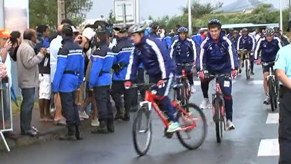 Nicolas Anelka chute en VTT