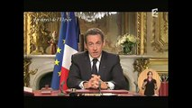 Les faux voeux de Nicolas Sarkozy pour 2011