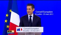 Un journaliste italien colle Nicolas Sarkozy