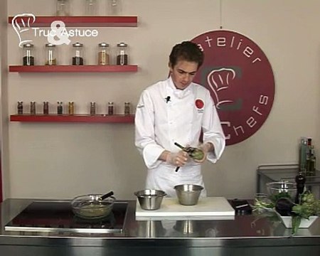 Marinade d'artichauts et d'aubergines à l'huile d'olive et citron vert