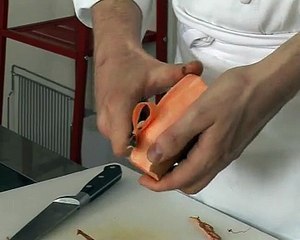 Purée de potiron et croûtons aillés