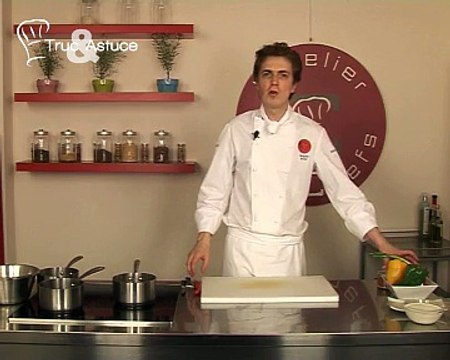 Mousse aux poivrons jaunes, rouges et verts