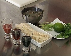 Gambas croustillantes en kadaïf