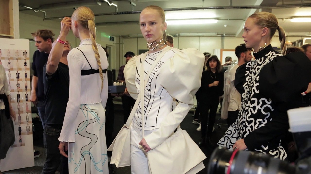 Backstage Interview with J.W.Anderson
