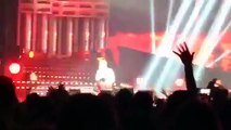 Mylène Farmer chute pendant son concert