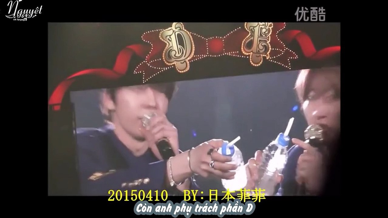[Vietsub][HaeHyukVN] 150410 Donghae uống 'Mic'