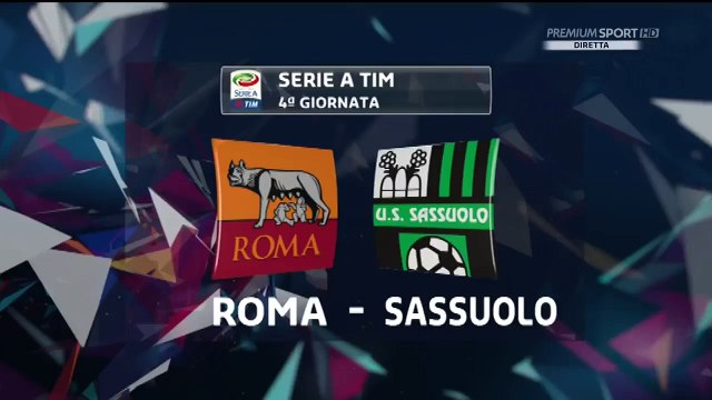 All Goals and Highlights HD | Roma 2-2 Sassuolo 20.09.2015 HD