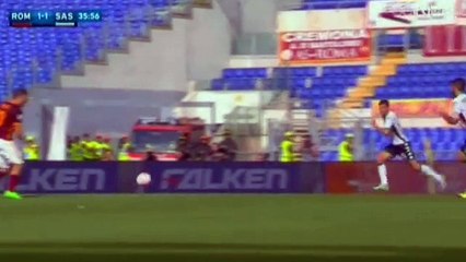 أهداف مباراة روما وساسولو في الدوري الإيطالي
