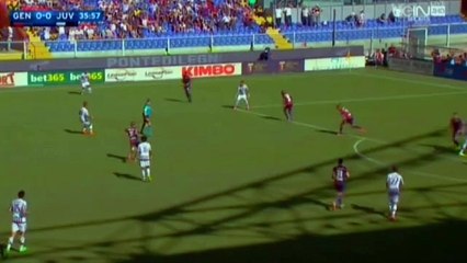 أهداف مباراة يوفنتوس وجنوة في الدوري الإيطالي