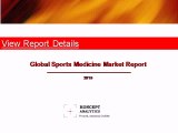 Global Sports Medicine Market Report: 2015 Edition - New Report by Koncept Analytics