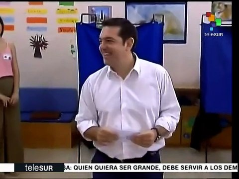 Tsipras pide a griegos en elección un voto de confianza para Syriza