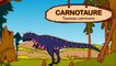 Le Carnotaure - Le Dictionnaire sur les dinosaures - Dessin animé éducatif