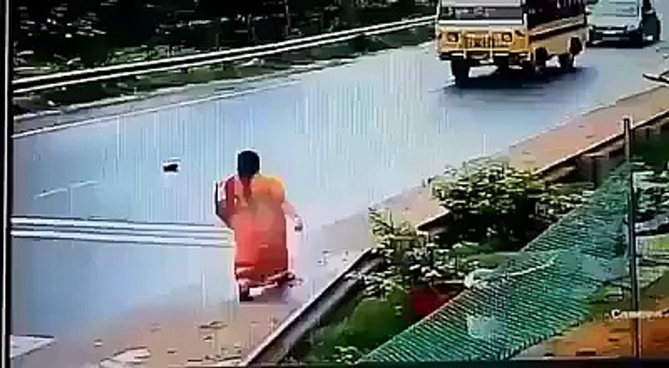 very dangerous accident