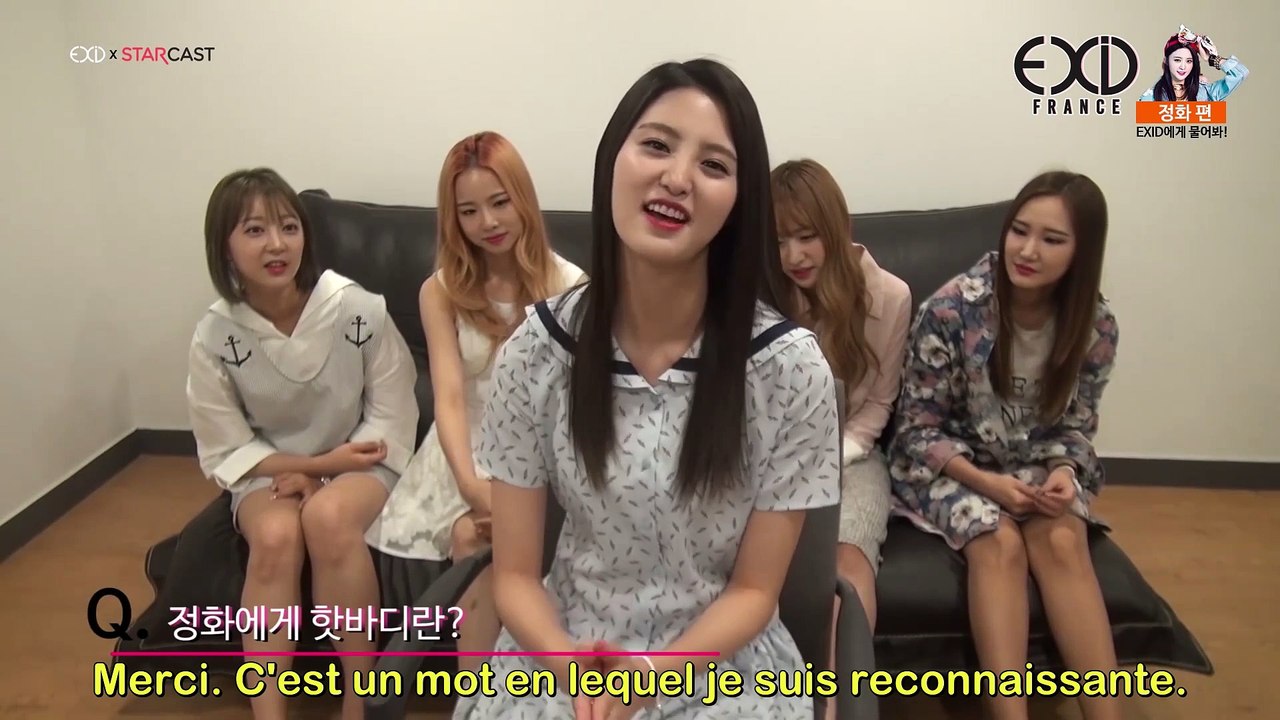 [VOSTFR] STARCAST : Ask to EXID (150625) - Épisode de Junghwa